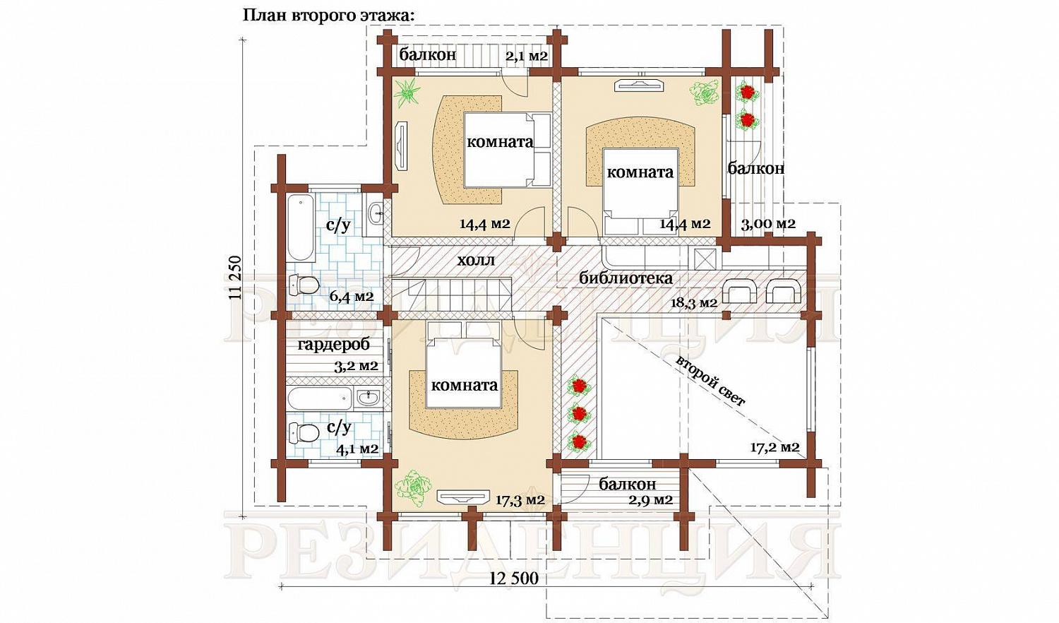 Шале Комби с гаражом