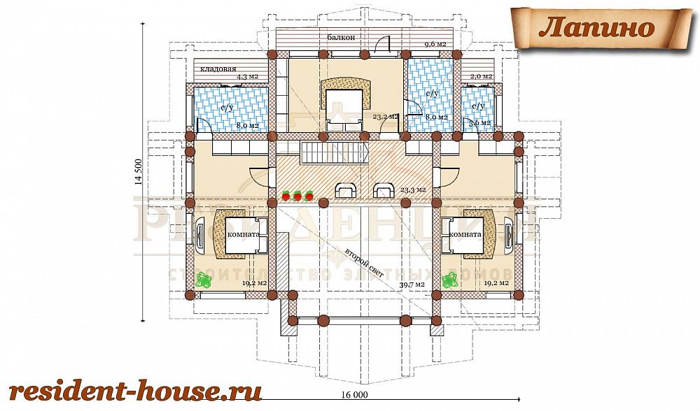 Лапино — Планировка — 2